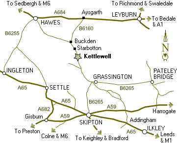 Map to Kettlewell